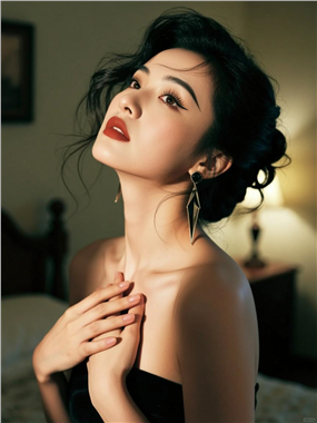 电影氛围感性感美女人体艺术写真图片